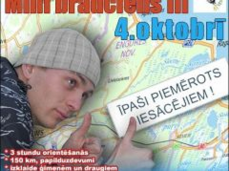 4.oktobrī - autofotoorientēšanās minibrauciens "Jūrmala 2014"