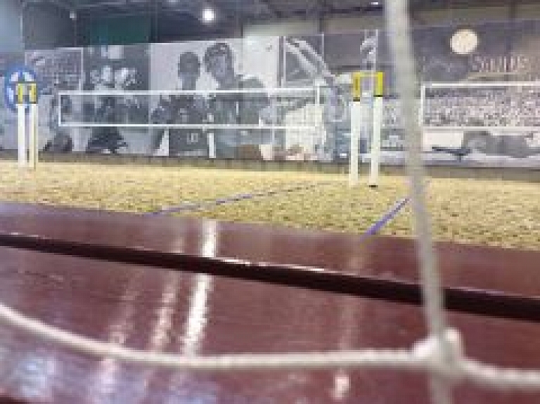 Rīgā atvērta jauna pludmales volejbola halle "O-Sands"