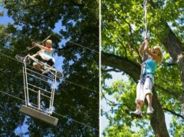 Piedzīvojumu parks "Tarzāns" – pavadi brīvo laiku aktīvi