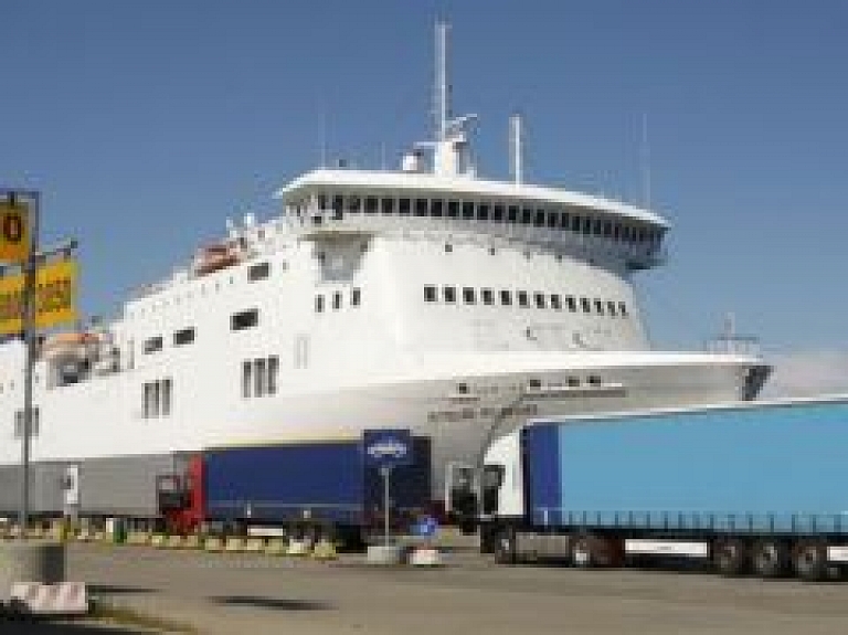 "Stena Line" prāmis no Ventspils piesaista Baltijas pasažierus