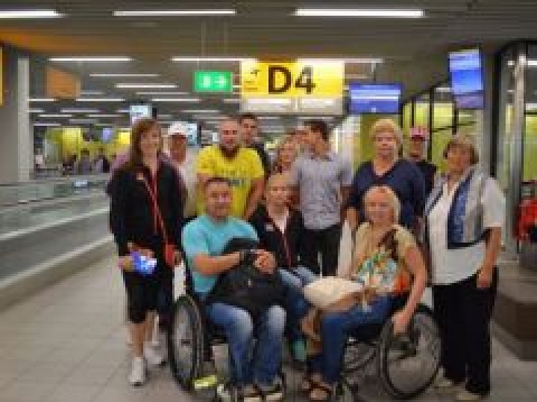 Latvijas paralimpiskā izlase Eiropas čempionātā cīnīsies par godalgām