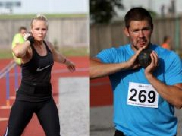Linda Ozola un Arnis Žviriņš Latvijas čempioni