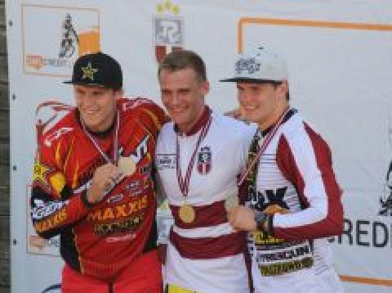Treimanim ceturtā vieta BMX čempionātā; Štrombergam neveiksme