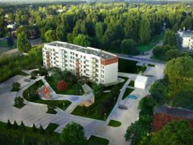 Ekspluatācijā nodota projekta "Solitūdes parks" ēka Pārdaugavā