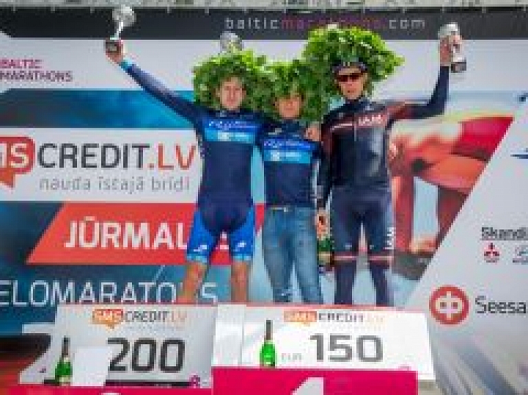 "SMScredit.lv Jūrmalas velomaratona" sporta klasē uzvar Emīls Liepiņš