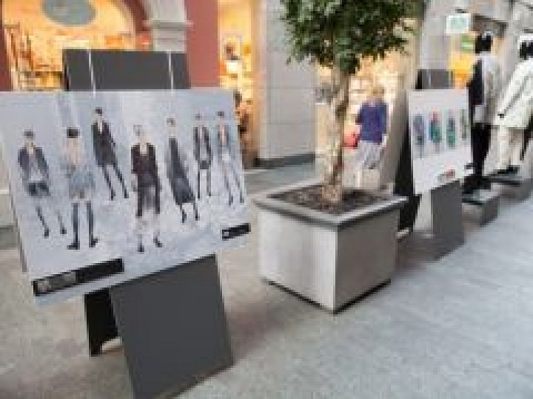 Latvijas Mākslas akadēmijas modes katedras studentu darbi atklāj Art&Shopping2014 izstāžu sēriju