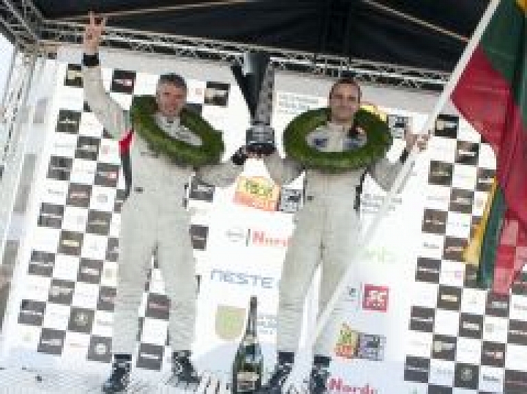 Rally Talsi Čempionu kausu izcīna lietuvieši