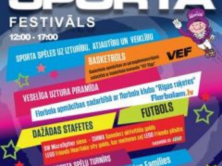 Domina Shopping rīko Sporta festivālu