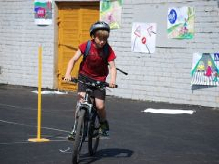 Klāt ikgadējās CSDD jauno velosipēdistu sacensības Jūrmalā