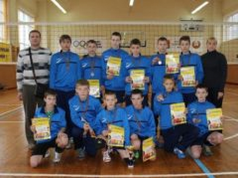 Daugavpils volejbolistiem uzvara Latvijas čempionātā