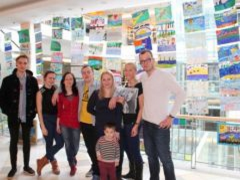 Zīmējumu konkurss bērniem "Gauja pēc 20 gadiem"