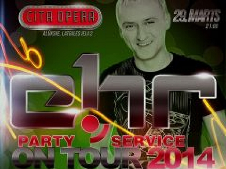 "Party Service on Tour 2014" piestās Alūksnē