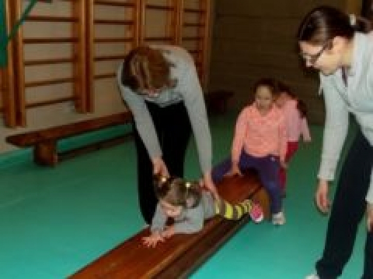 Sporta nodarbības pirmsskolas vecuma bērniem Salacgrīvā