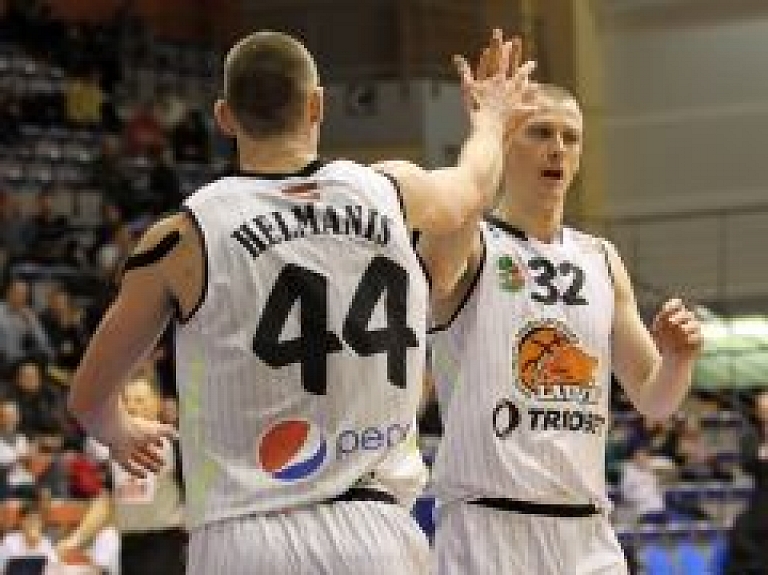 "Liepāja/Triobet" sper platu soli pretim play-off