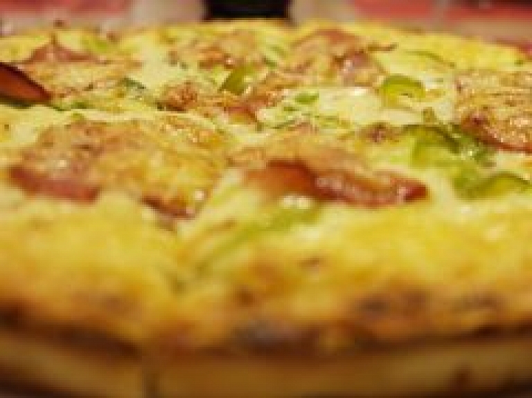 "Dinamo Rīga" hokejisti radīs jaunas picas receptes