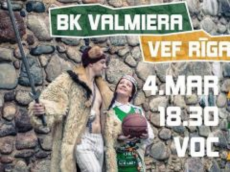 Otrdien "BK Valmiera" uzņems "VEF Rīga"