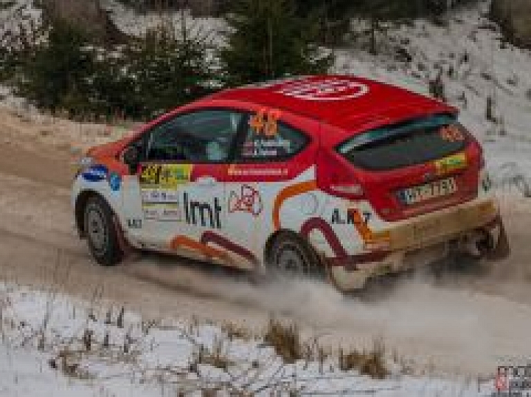 "LMT Autosporta Akadēmijai" Latvijas rallija čempionātā otrā uzvara pēc kārtas