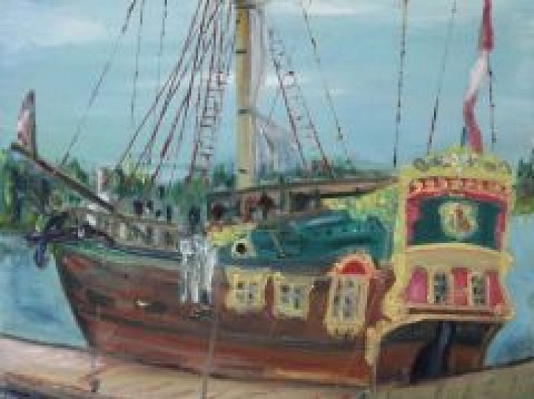 Kultūras centrā "Iļģuciems" atklās tautas glezniecības studijas "Grīva" mākslas darbu izstādi