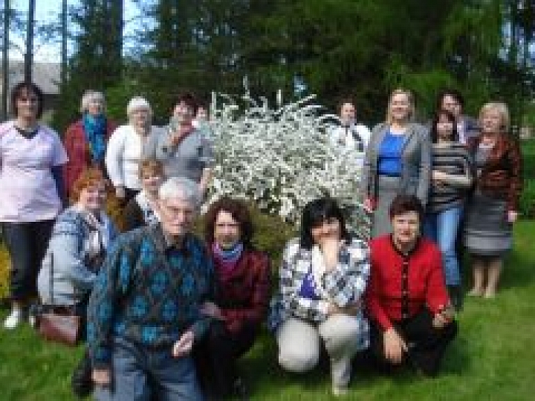 Viļakas Sociālās aprūpes centra darbinieki gūst idejas un pieredzi