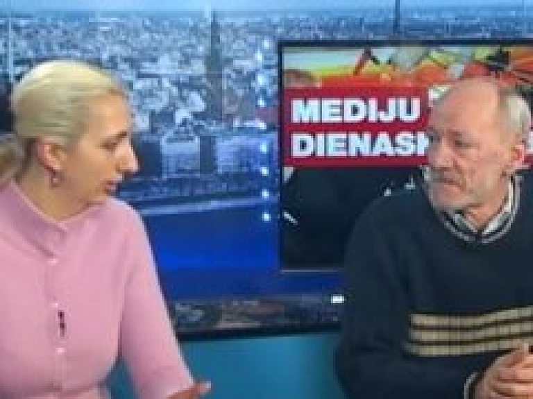 Riga TV24: Mediju dienaskārtība - Par Valdības veidošanu; Notikumi Ukrainā