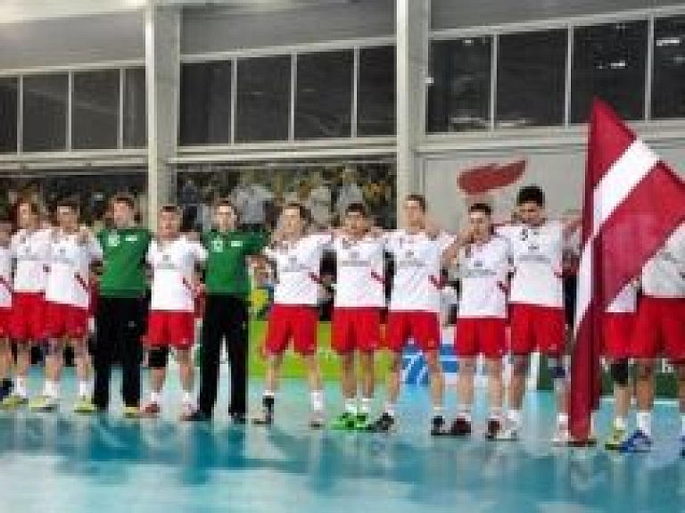Latvijas U-18 handbolisti finišē otrajā vietā