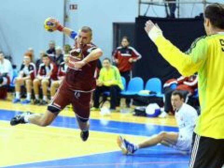 Handbola izlase izcīna otro vietu Rīgas domes kausā