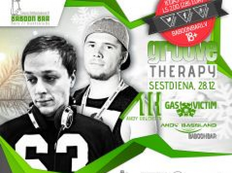 Sestdien Baboon Bar aicina uz Groove Therapy pasākumu