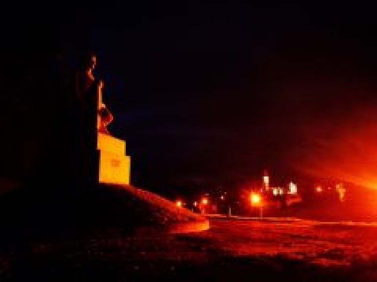 Talsenieka uzņemtā fotogrāfija tagad apskatāma Saeimā