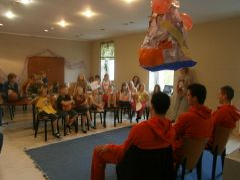 BK "Jēkabpils" tiekas ar rudens dienas nometnes bērniem