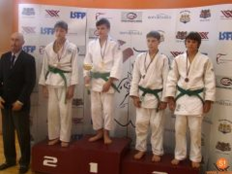 Siguldiešiem četras medaļas starptautiskajā džudo turnīrā