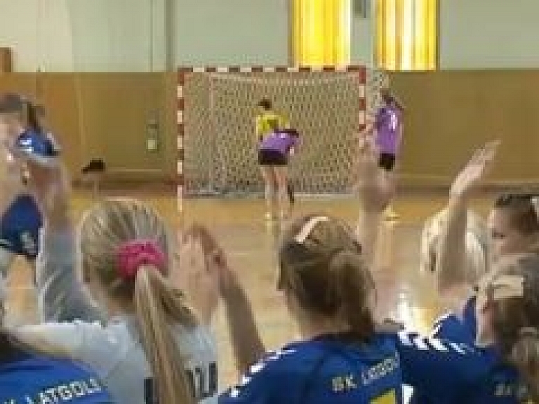 Latgales reģionālā TV: Ludzā norisinājās Latvijas handbola virslīgas čempionāta spēles