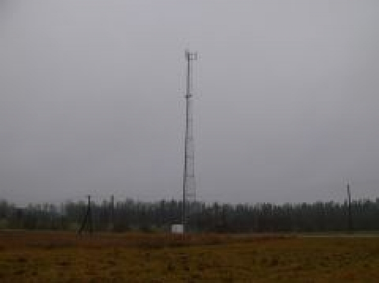 Rundāles novadā uzstādīta jauna  Tele2  3G bāzes stacija