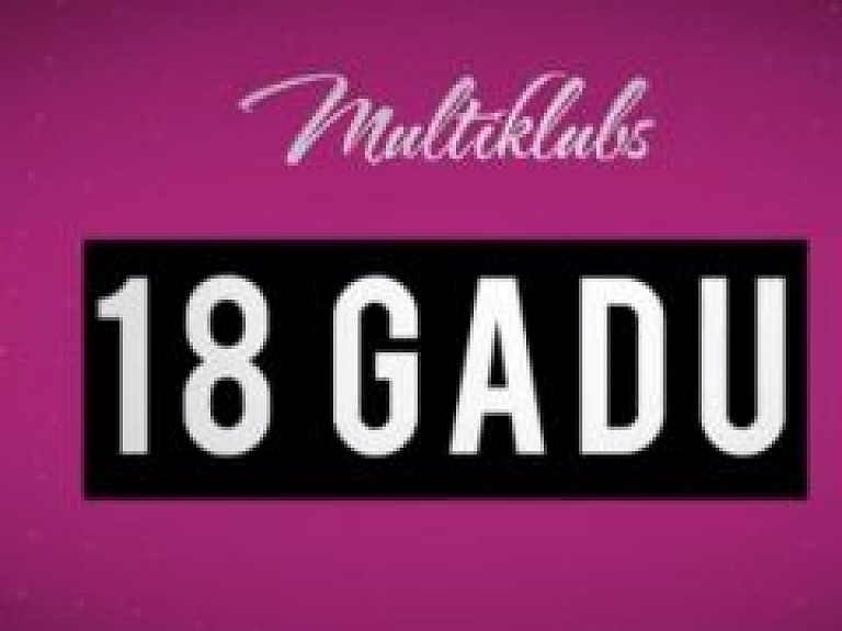 Multiklubam 18 gadu jubileja