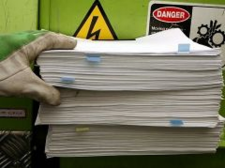 Papīrfabrika "Līgatne" plāno attīstī krāsaino papīru ražošanu