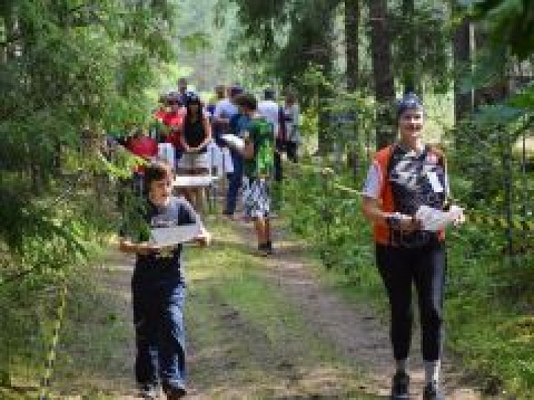 Aizvadīts otrais Vecumnieku novada atklātais orientēšanās čempionāts