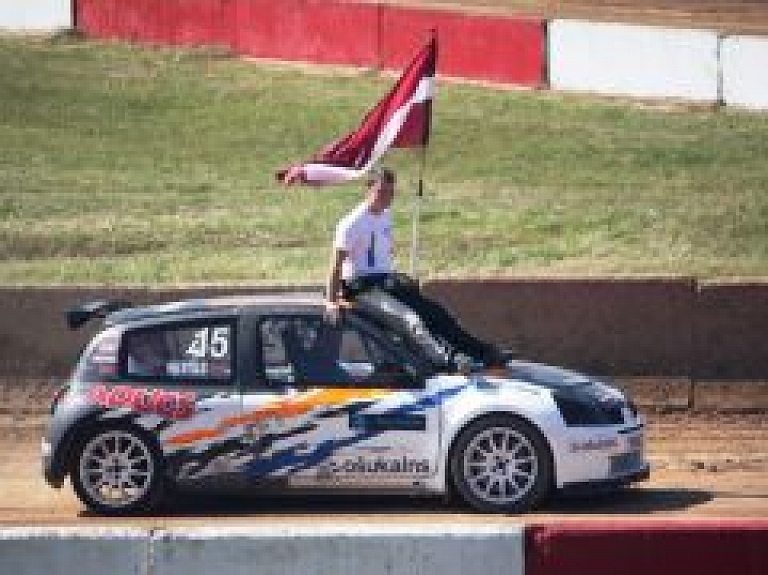 Eiropas rallijkrosa līderis Nitišs dodas uz sacensībām ASV