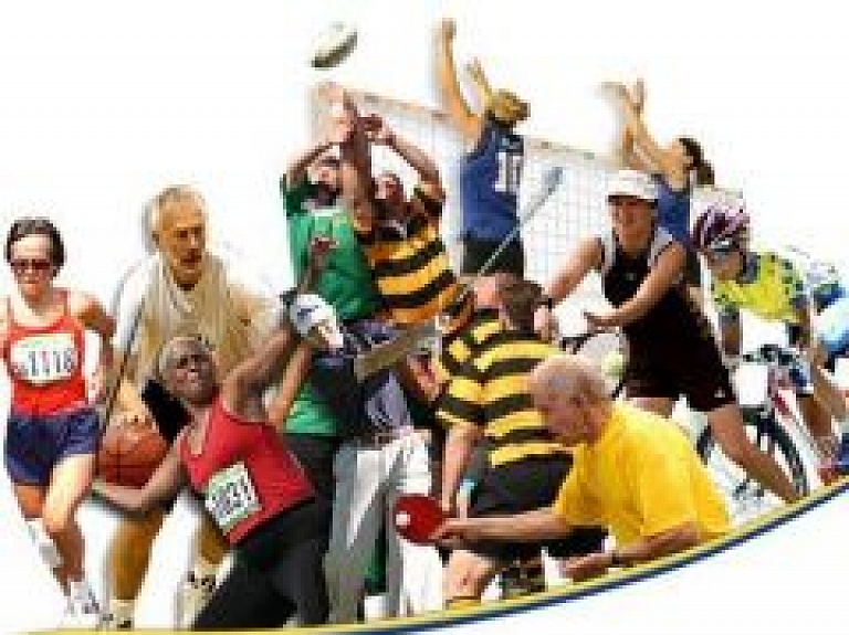 Sporta notikumu mozaīka