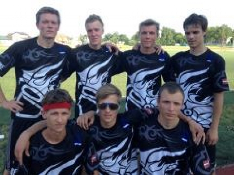 Ogres frisbijisti kļūst par Latvijas vicečempioniem