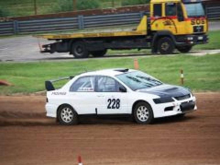 NEZ rallijkrosa čempionāta posmā Mūsā startēs Latvijas komanda