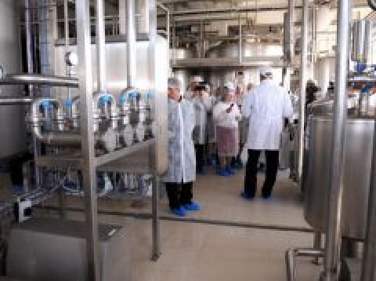 "Agrofirma Tērvete" nākotnē plāno pievērsties arī piena pārstrādei