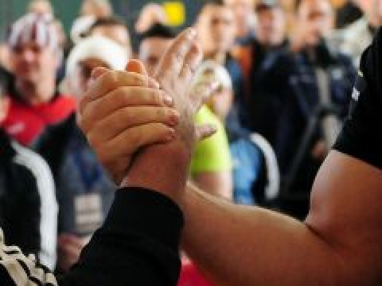 Krapietim 9.vieta Eiropas čempionātā armrestlingā