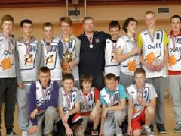 BS "Ogre" piedalījās Latvijas Jaunatnes basketbola līgas finālturnīrā