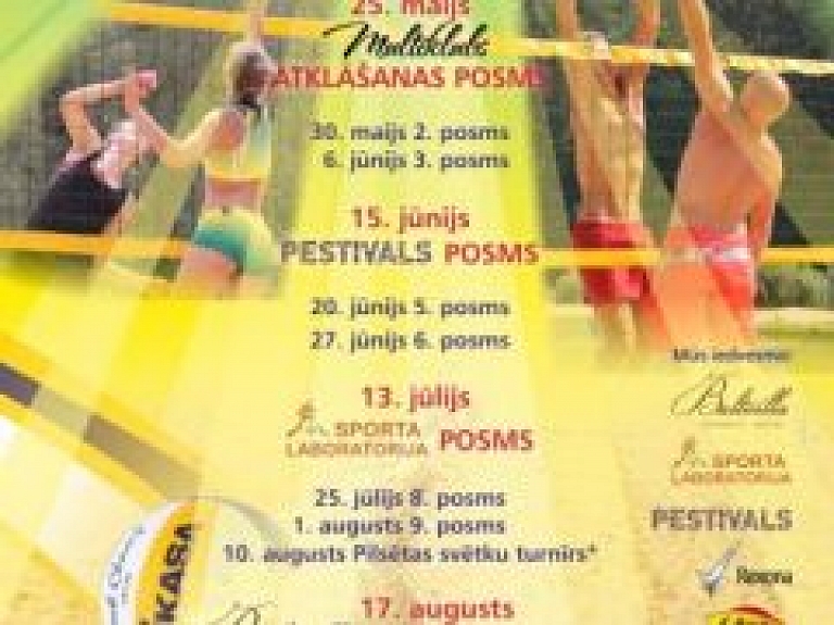 Aicinām alūksniešus piedalīties Valmiera Beach 2013 čempionātā