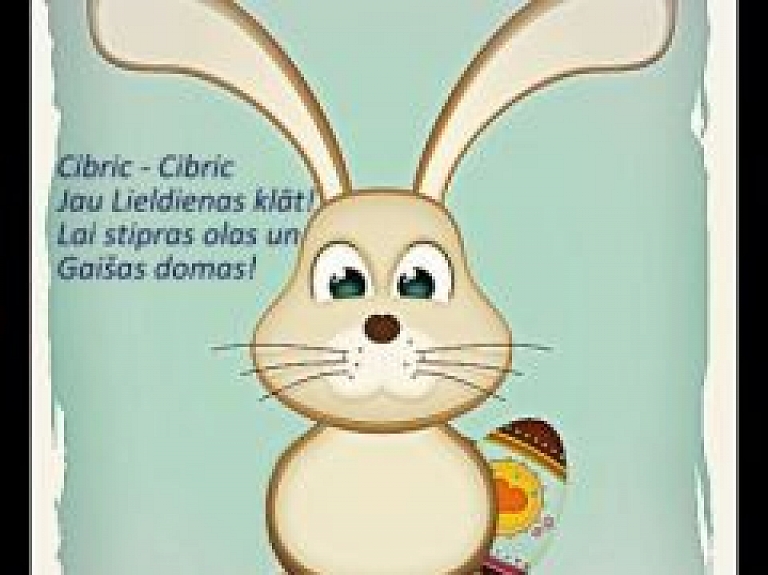 Lieldienu sveiciens no mācību centra "BUTS"