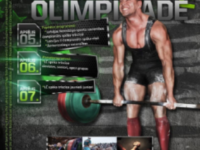 Ķīpsalā norisināsies otrā Spēka olimpiāde