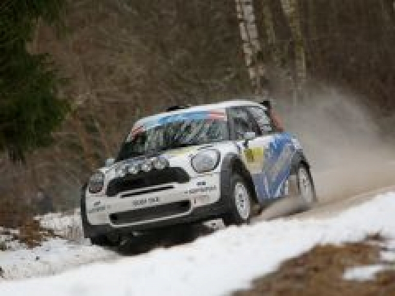 Latvijas Rallija čempionāta pirmajā posmā uzvarējis Lukjaņuks