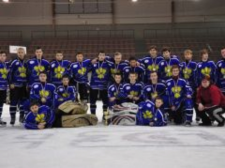 Daugavpils hokejisti turnīrā "Daugavpils Cup" paliek otrie