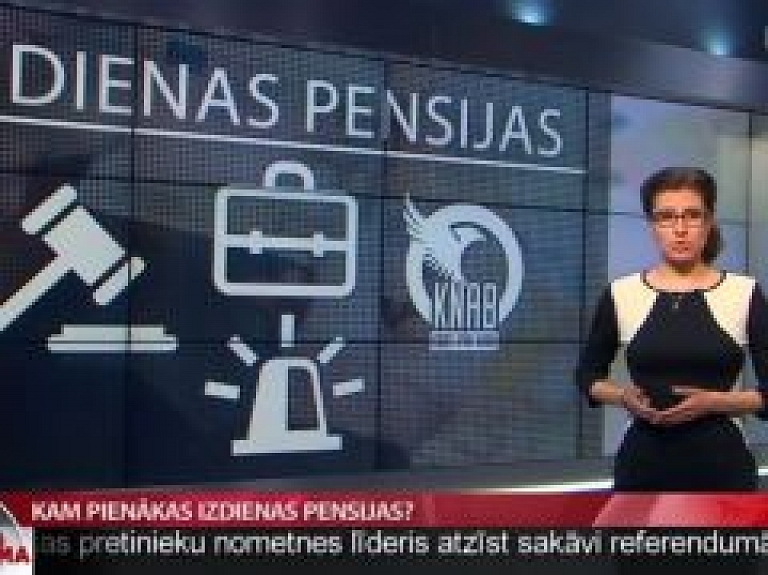 Kam pienākas izdienas pensijas?