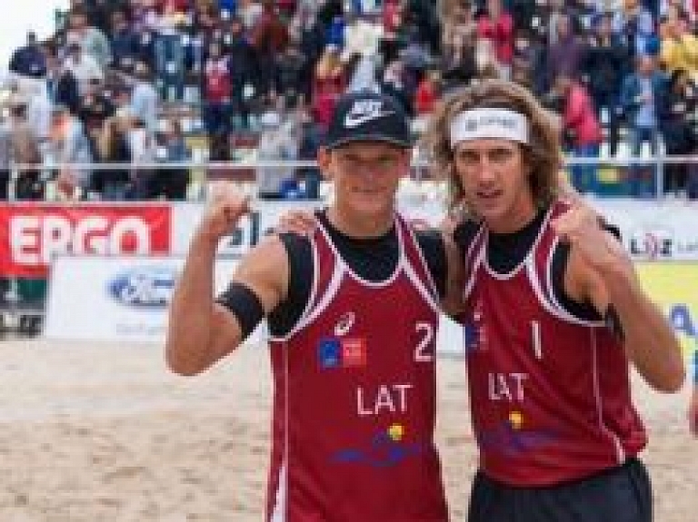 "Jūrmala Masters" izslēgšanas spēles vēro arī CEV prezidents Andre Meijers