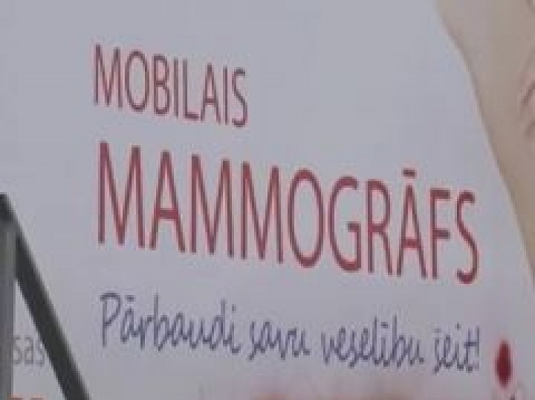 Mobilais mammogrāfs Līksnā (video)